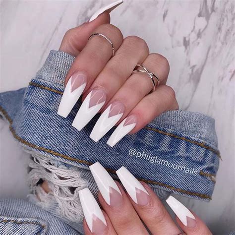 Long White Coffin Nails Bí Quyết Sở Hữu Bộ Móng Xinh Sắn Cho Ngày Tết