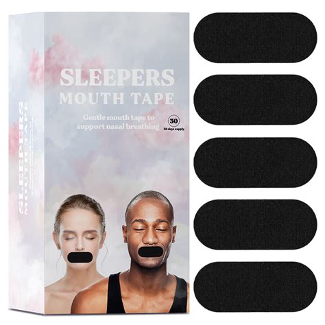 Sleep Strips By Somnifix Advanced Gentle Mouth Tape For Better Nose