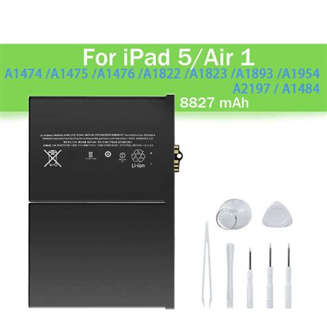 Baterya Ng Tablet Para Sa Ipad 5 Air 1 Cycle Battery Na May Mga