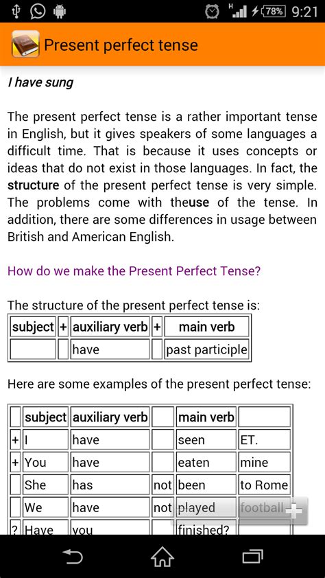 Android Learn English Grammar Apk