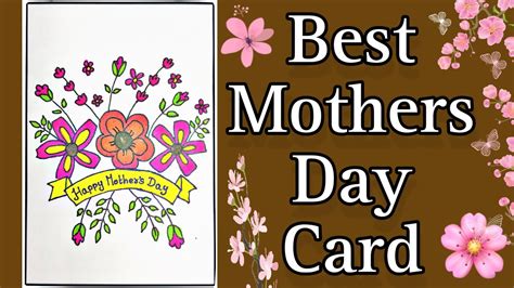 Best Mothers Day Card Mothers Day Handmade Greeting Card Mothers