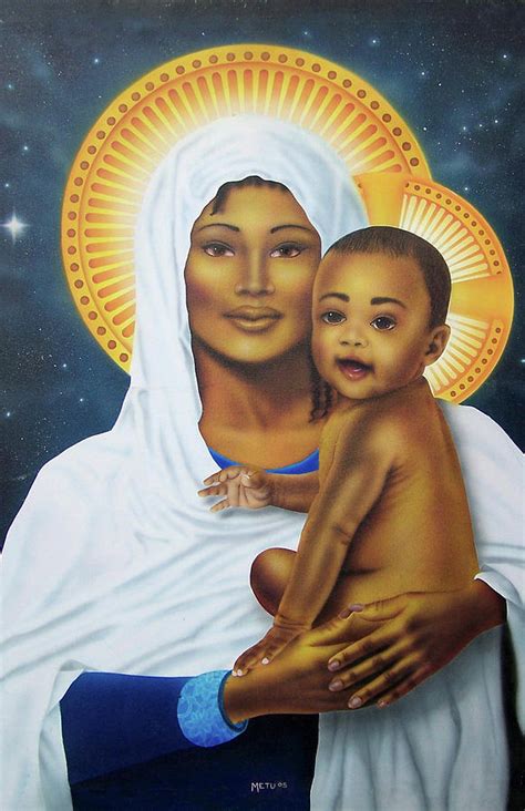 Black Madonna Painting Ubicaciondepersonascdmxgobmx