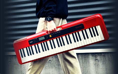 Casio CT S200 RD Red Casiotone 61 Keys Portable Keyboard MusikWala