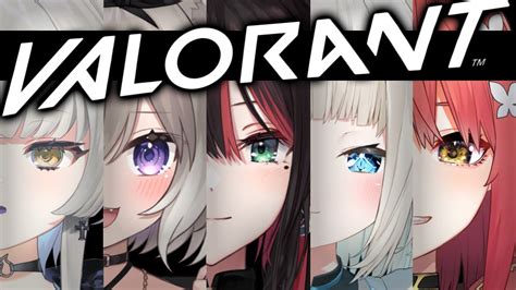 【valorant】箱内女子フルパ Wニウたそ、てとちゃん、といとい、うつろん【緋月ゆいネオポルテ】 Youtube