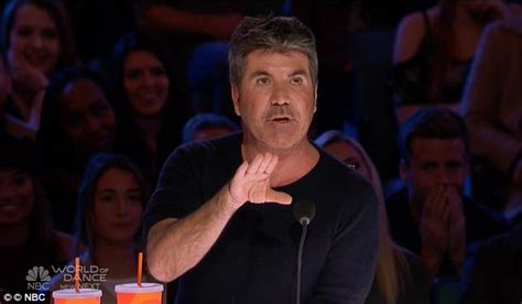 Americas Got Talent Simon Cowell Hits Golden Buzzer For Father