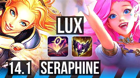 Lux Vs Seraphine Mid Games Legendary Br Master