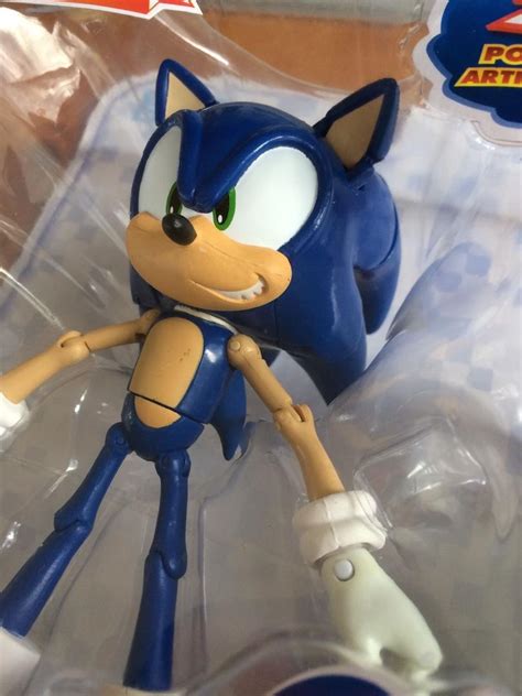 Sonic The Hedgehog Sonic Super Posers In Action Figure By Jazwares