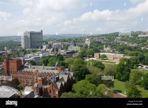 View Of Western Park Hallamshire Hospital And University Of Sheffield