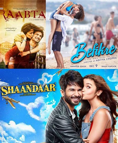 Raabta, Shaandar, Befikre - 5 Bollywood movie posters that kiss and ...