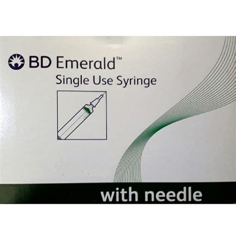 Pvc 10ml BD Emerald Single Use Syringe 50 Units At Rs 380 Box In