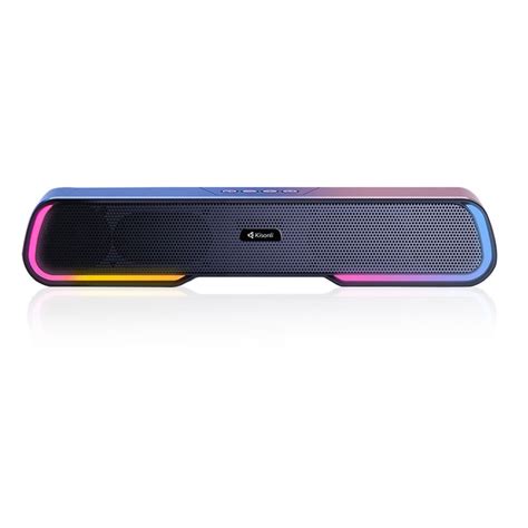 Kisonli Led Sound Bar Bluetooth Gaming Rgb Speaker