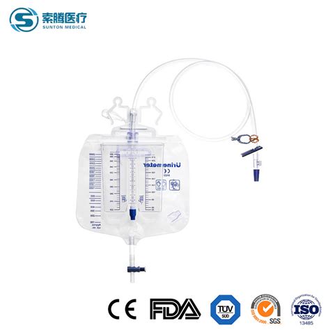 Sunton Wholesale Precision Urine Bag China Drainage Bag Factory Urine