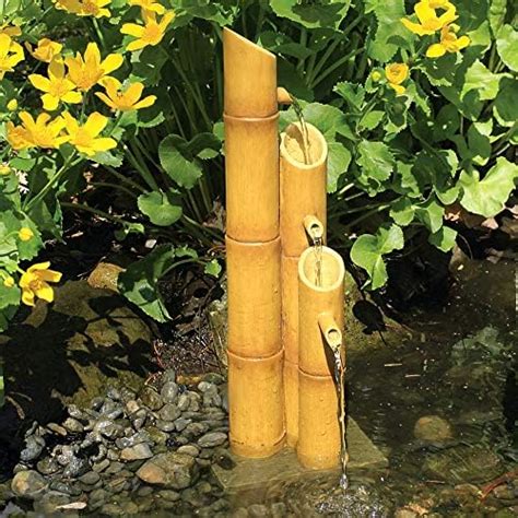 Amazon Aquascape Pouring Three Tier Bamboo Fountain For Ponds And