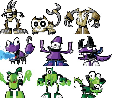 Mixels Series 3 By Masterofgaburincho On Deviantart