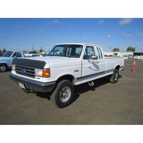 1989 Ford F250 Lariat Xlt Extended Cab 4x4 Pickup