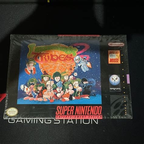 Buy Lemmings Super Nintendo Entertainment System Online Ebay