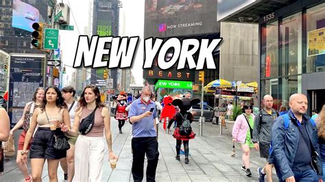 New York City Walking Tour 4k Nyc Walking Video Walking In