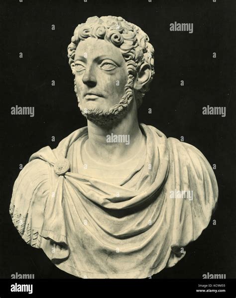 Commodus Roman Emperor Sculpture Stock Photo Alamy