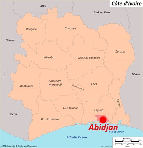 B Abidjan Map Cote Divoire Detailed Maps Of Abidjan Abidjan C Te