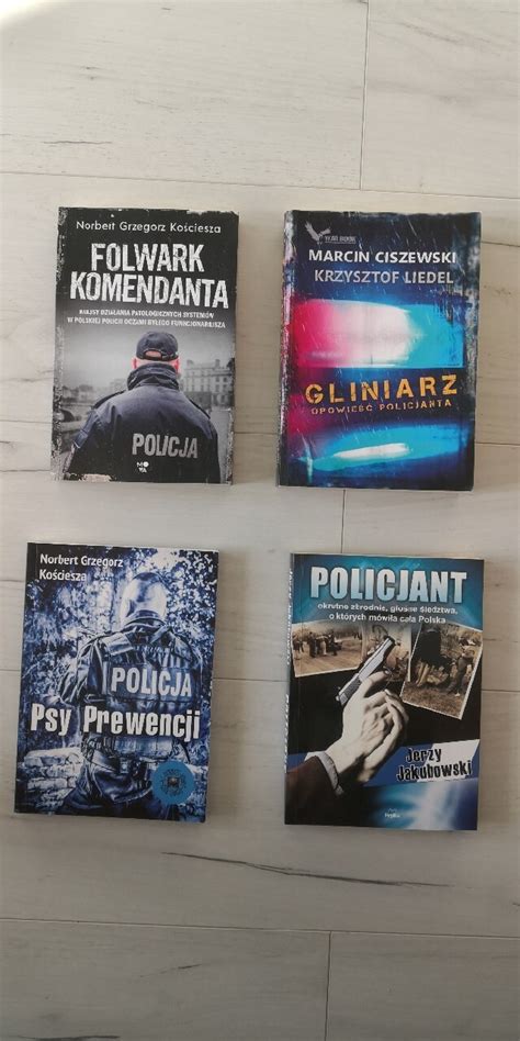 Zestaw książek o Policji, Policja | Wrocław | Ogłoszenie na Allegro ...