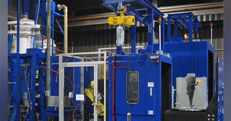 Robotic System For Glass Bead Peening New Equipment Digest