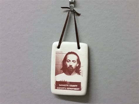 Pee-wee Herman Mugshot Ornament - Etsy