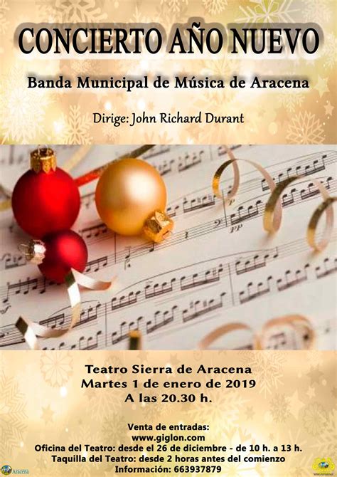 Concierto De A O Nuevo De La Banda Municipal De M Sica De Aracena