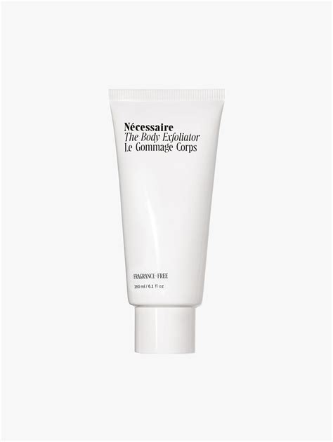 N Cessaire The Body Exfoliator Fragrance Free With Bamboo Charcoal