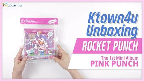 Unboxing ROCKET PUNCH PINK PUNCH the 1st mini album 로켓펀치 언박싱 Kpop