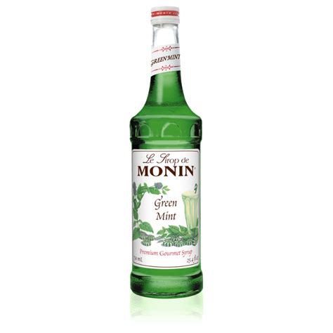 Sirope De Menta Verde Green Mint 750 ML MONIN The Coffee Break