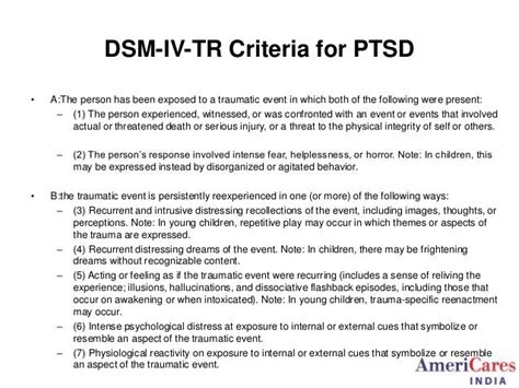 Complex Ptsd Diagnostic Criteria Dsm 5 Exoticpolf