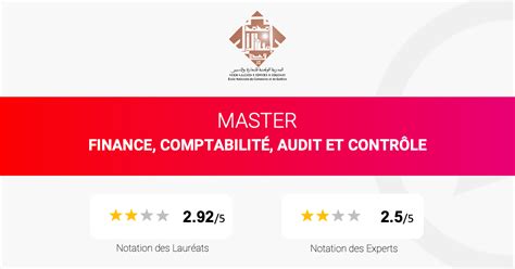 Master En Finance Comptabilit Audit Et Contr Le Encg