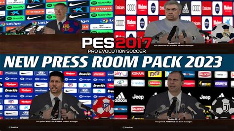 Pes New Press Room Pack Pc Youtube