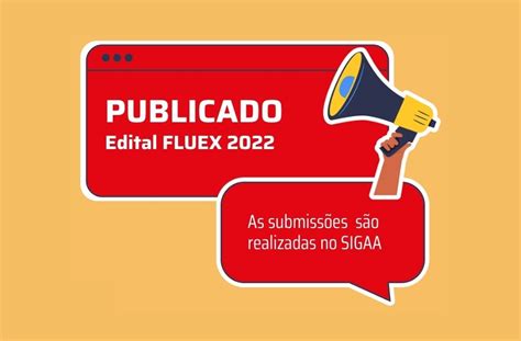 Edital Proex N Fluxo Cont Nuo De Extens O Universidade