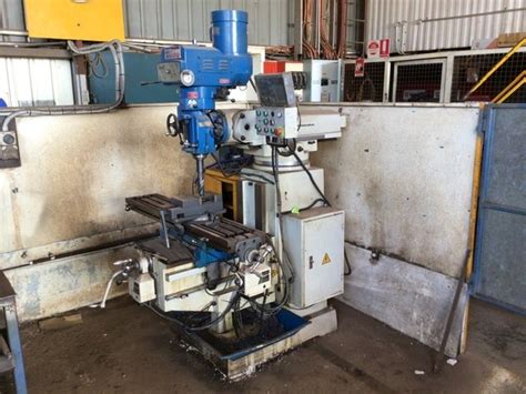 Hafco Metalmaster Bm 63ve Industrial Turret Milling Machine Auction 0155 9038049 Grays Australia