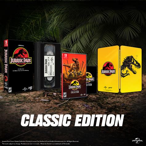 Jurassic Park: Classic Games Collection Classic Edition (Switch ...