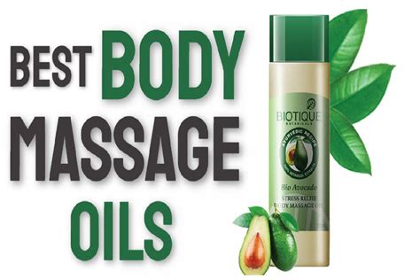 Best Massage Oil 5 Best Massage Oil To Choose