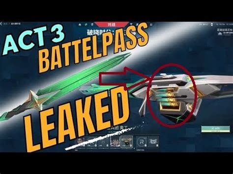 VALORANTA NEW BATTLE PASS Act 3 Battlepass YouTube