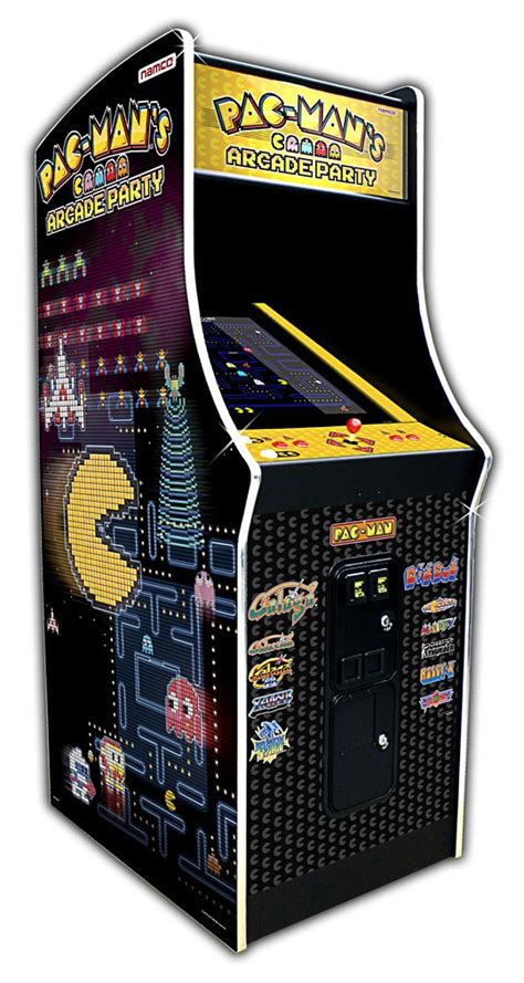 Namco Pac Mans Arcade Party Video Game Coin Op Cabaret Cabinet