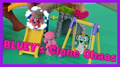 Bluey And Bingo S Clone Chaos Bluey And Bingo Toys Pretend Play Youtube