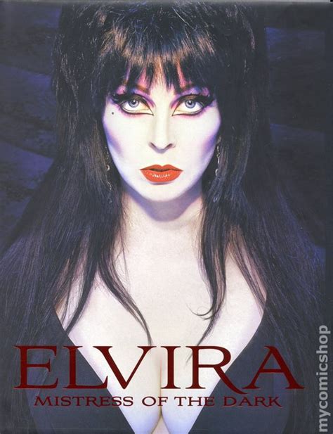 Elvira Mistress Of The Dark Hc 2017 Tweeterhead Photo Biography 1 1st Graphic Novel