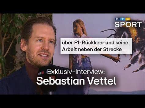 Sebastian Vettel Interview F1 Rückkehr Familie Kinder Umweltschutz