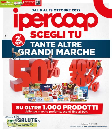 IperCoop Novacoop Grandi Marchi Dal 6 Al 19 Ottobre 2022