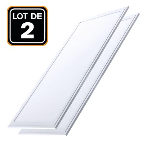 Dalle Led X W Lot De Pcs Blanc Neutre K Haute Luminosit