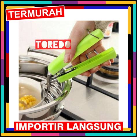 Jual Alat Penjepit Anti Panas Capitan Mangkok Piring Panci Wajan Dish