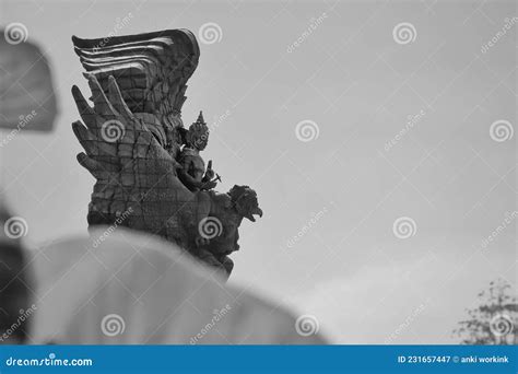 Garuda Wisnu Kencana Sacred Geometry Cartoon Vector Cartoondealer