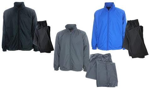 Forrester Packable Waterproof Golf Rain Suit Groupon