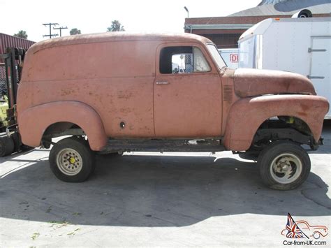 4x4 Rust Free Chevy Panel Truck Very Cool Project Gmc Rat Rod