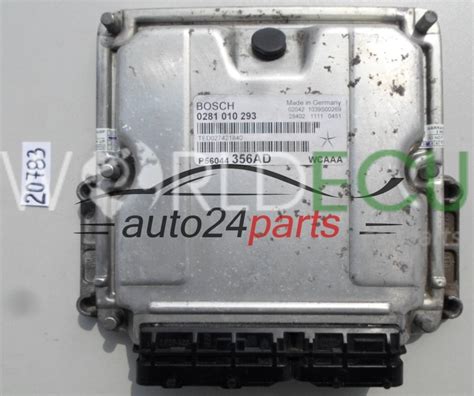 Calculateur Moteur JEEP GRAND CHEROKEE 2 7 CRD BOSCH 0 281 010 293