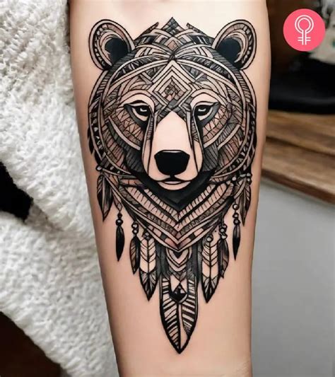 8 Simple Tribal Bear Tattoo Ideas With Meanings